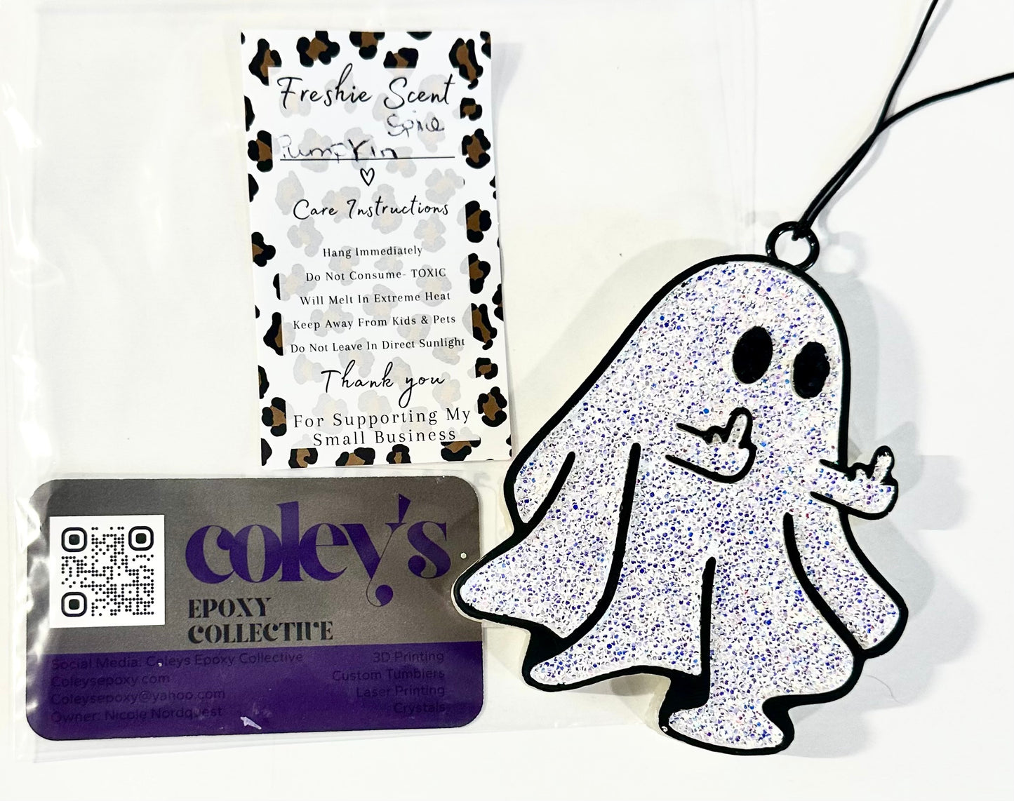 Middle Finger Ghostie Freshie RTS