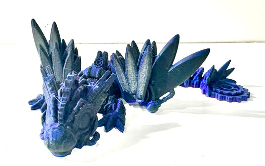 Medium Articulated Steampunk Dragon