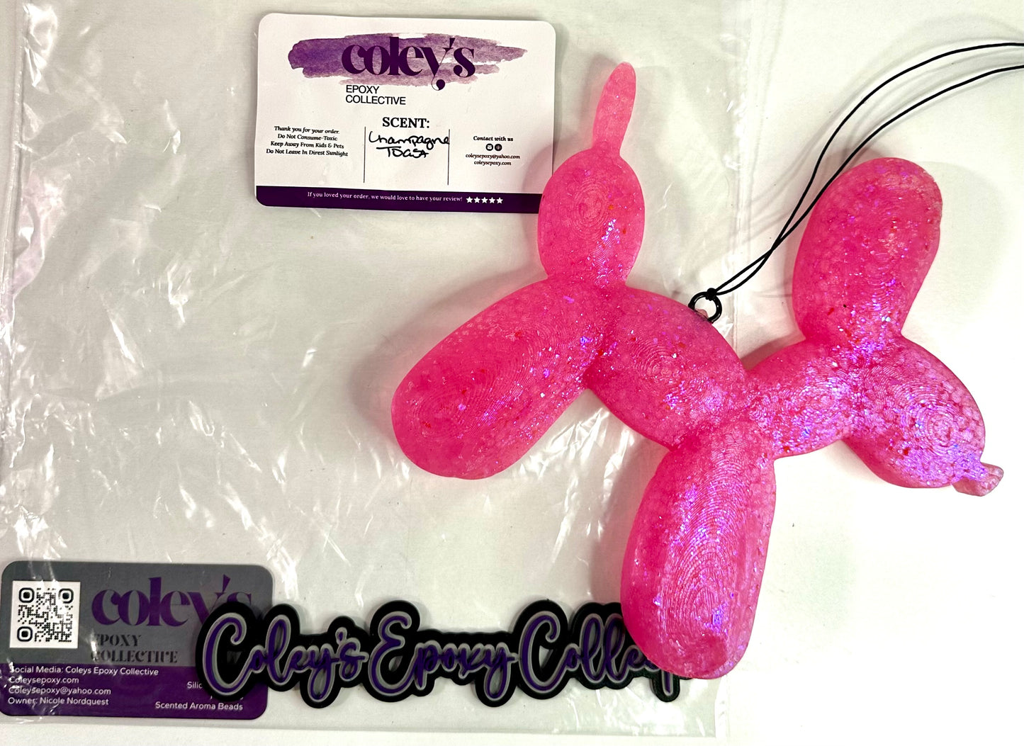 3D Balloon Dog Supersized Freshie RTS