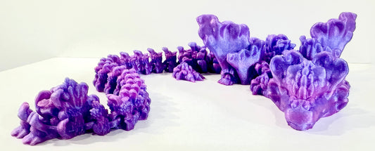 Large Articulated Snapdragon Flower Dragon