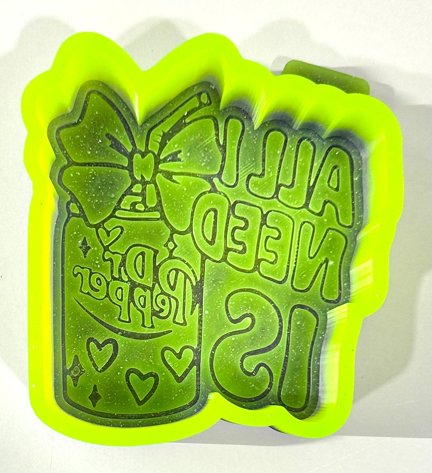 Dr Pepper Silicone Mold