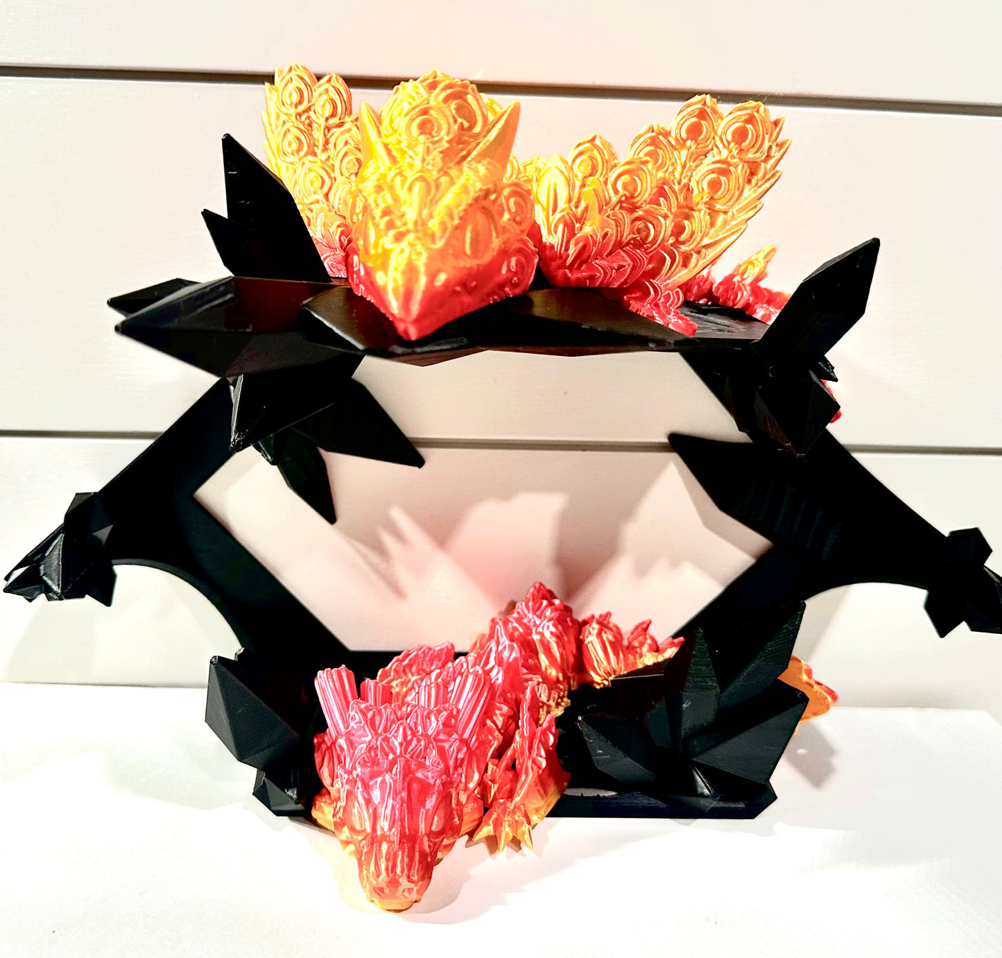 Large Crystal Dragon/Spider Shelf