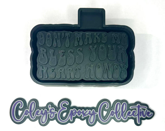 Bless Your Heart Silicone Mold