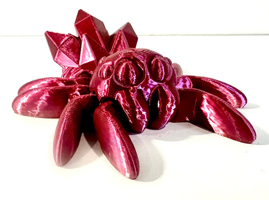 Large Articulated Crystal Spider