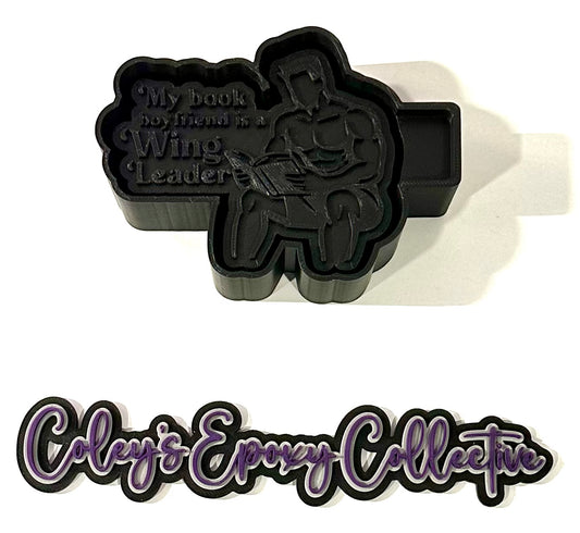 Book Boyfriend Wing Leader Silicone Mold