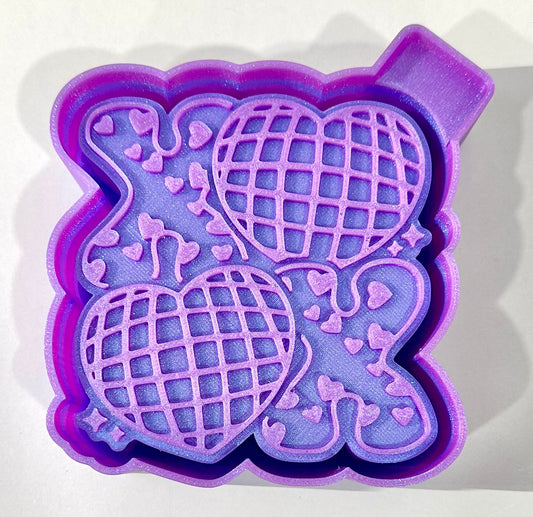 Disco XoXo Silicone Mold