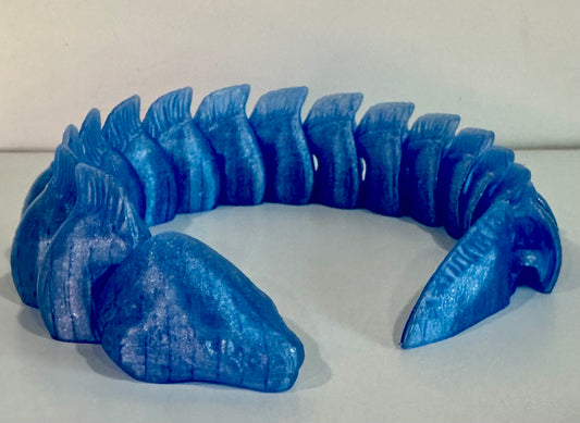 Large Articulated Moray Eel