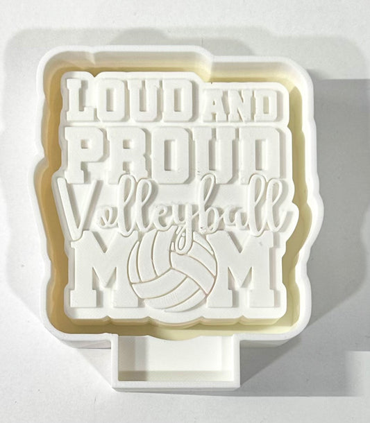 Volleyball Mom Silicone Mold