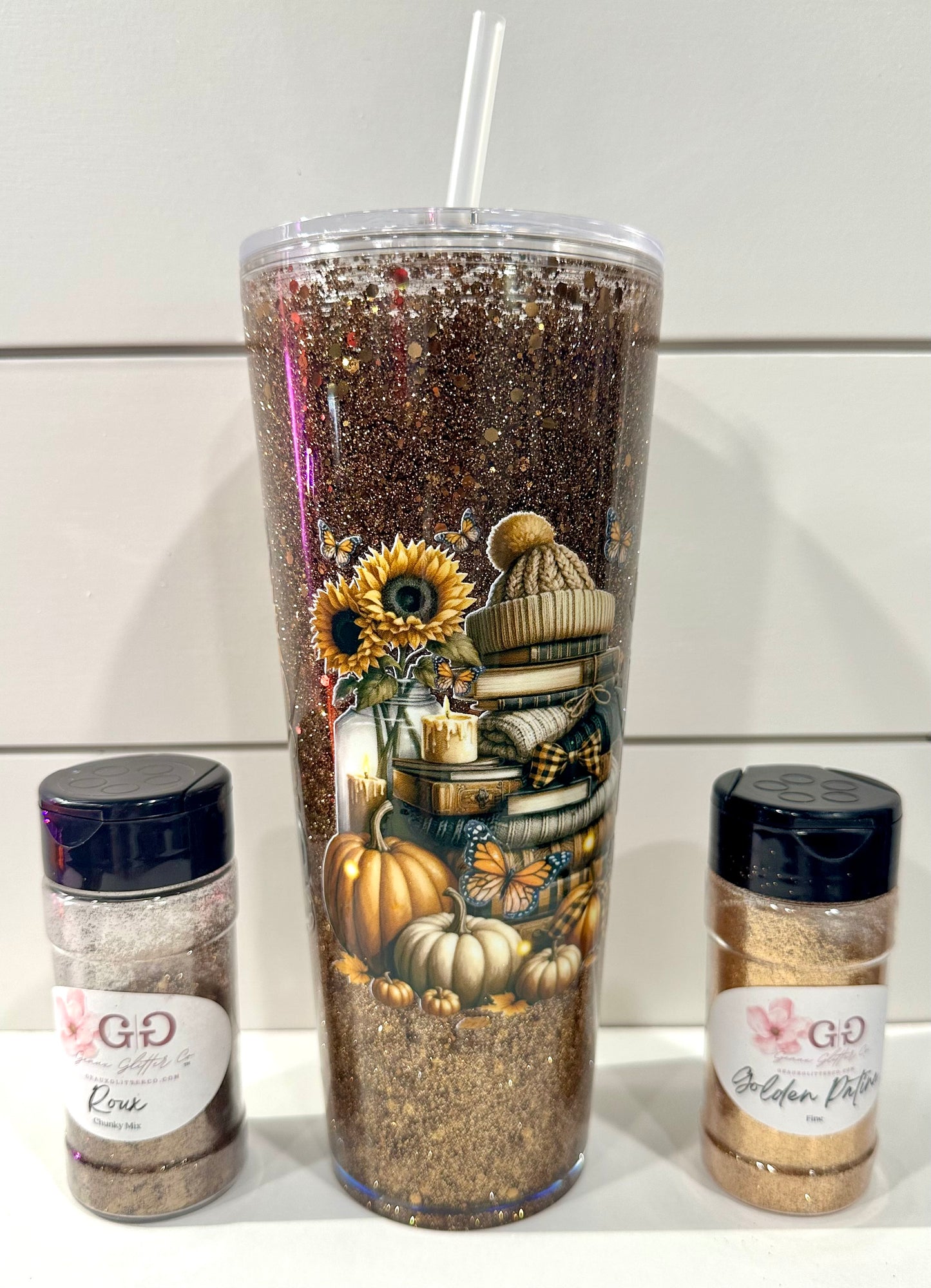 Fall Vibes 24oz Acrylic Snowglobe