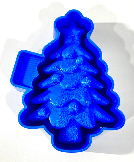 3D Christmas Tree Silicone Mold