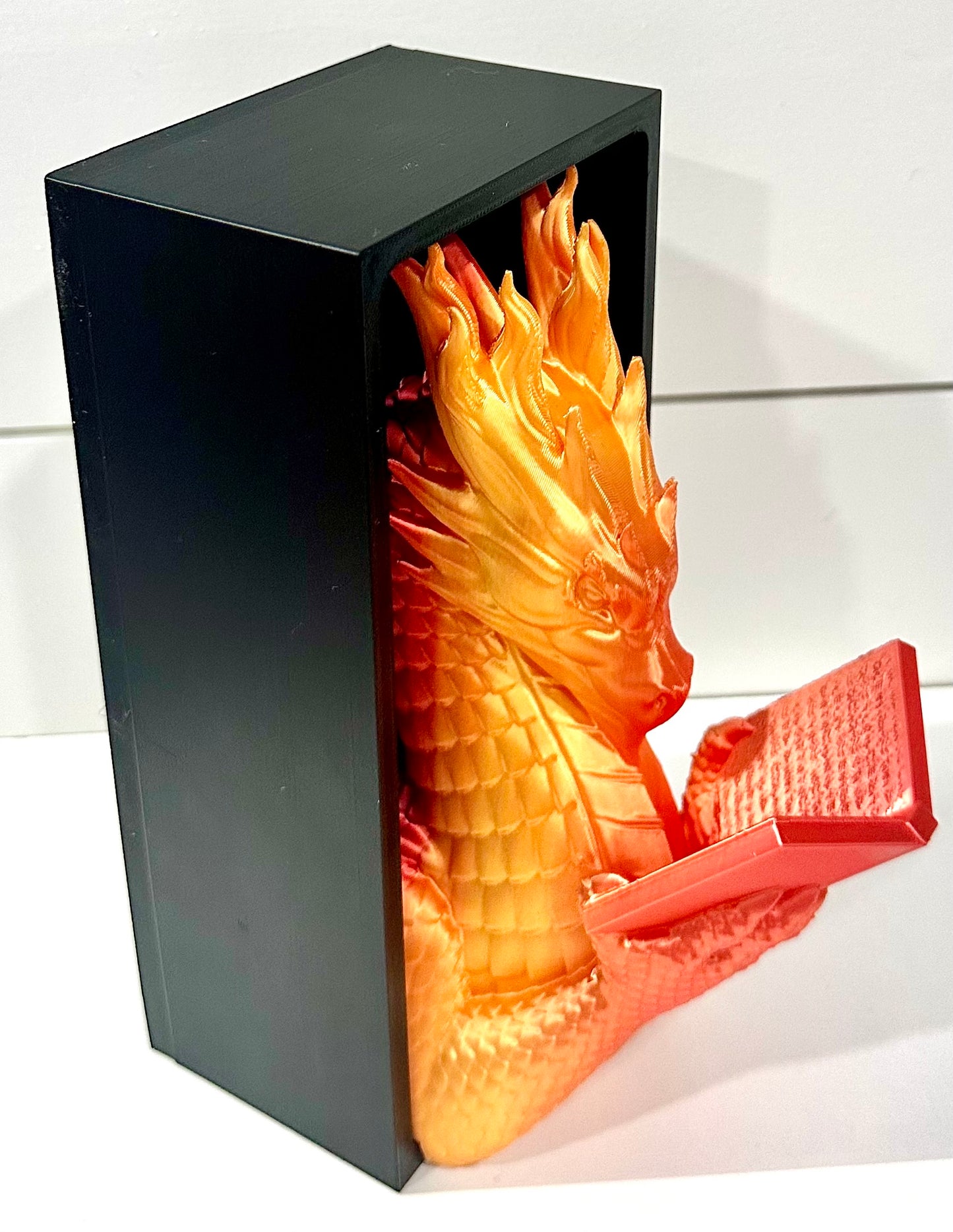 Fire Dragon Book End
