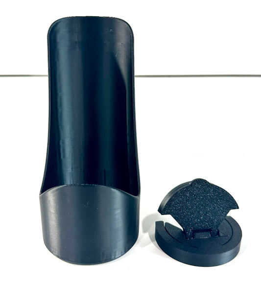 16oz Can Holder With Flip Up Top