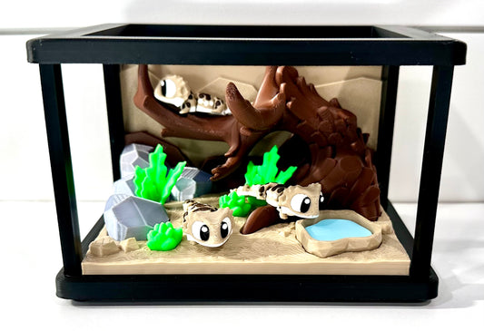 Articulated Bearded Dragon Enclosure