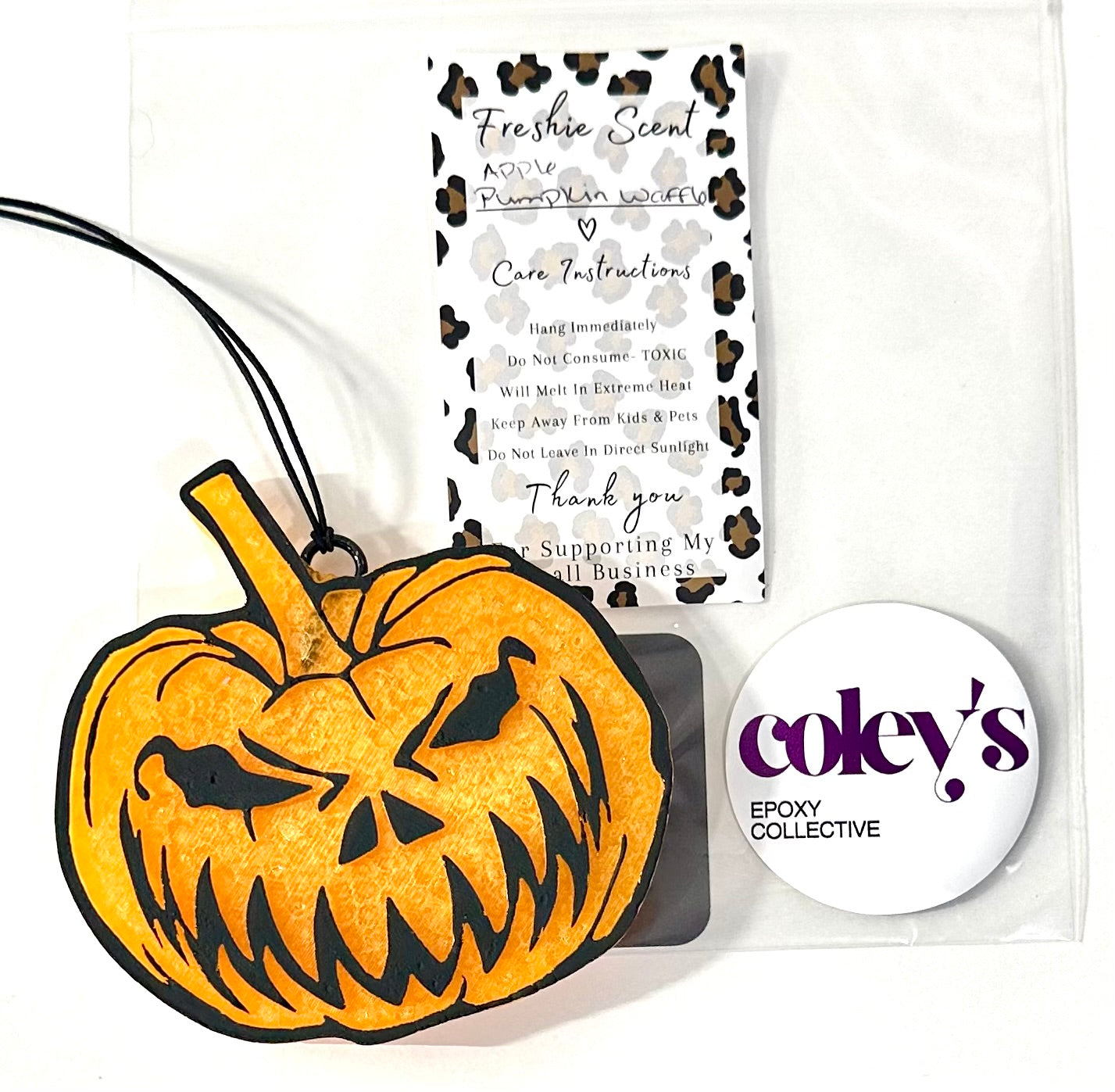 Scary Pumpkin Freshie RTS