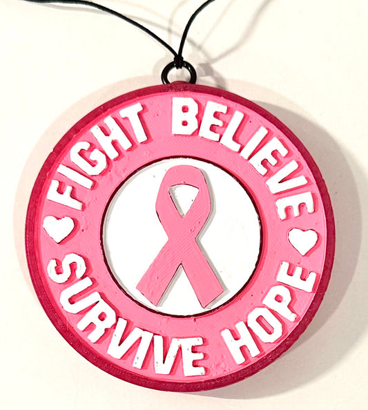 Fight Cancer Circle Freshie RTS