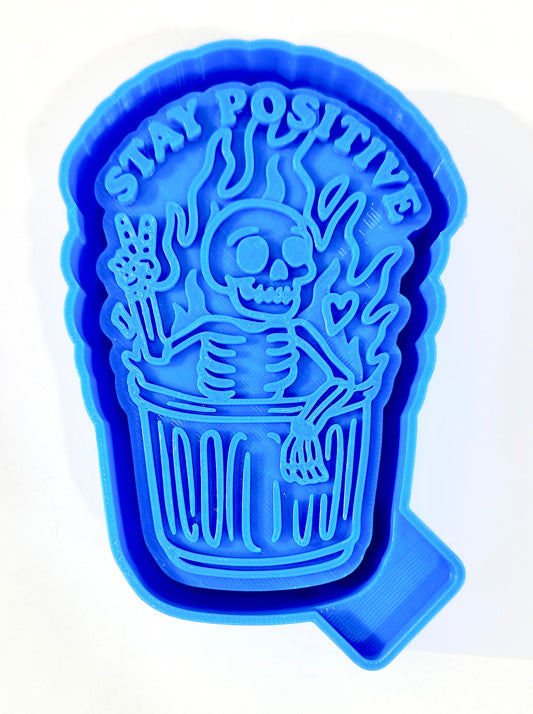 Stay Positive Silicone Mold