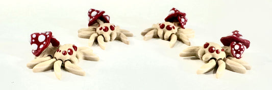 Articulated Mini Mushroom Spiders