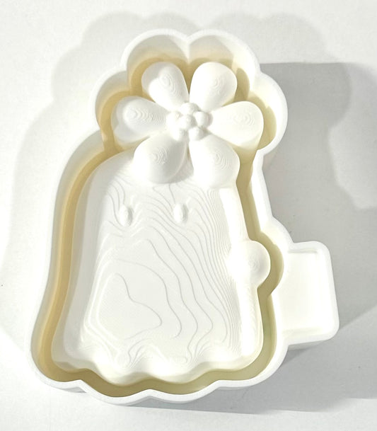 3D Flower Ghostie Silicone Mold