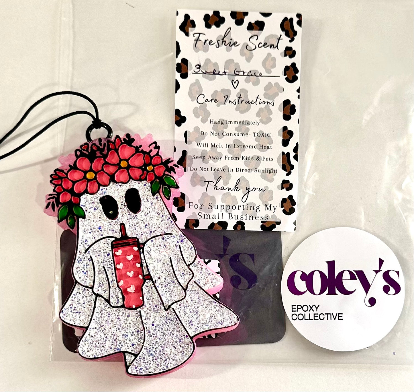 Floral Ghostie Freshie RTS