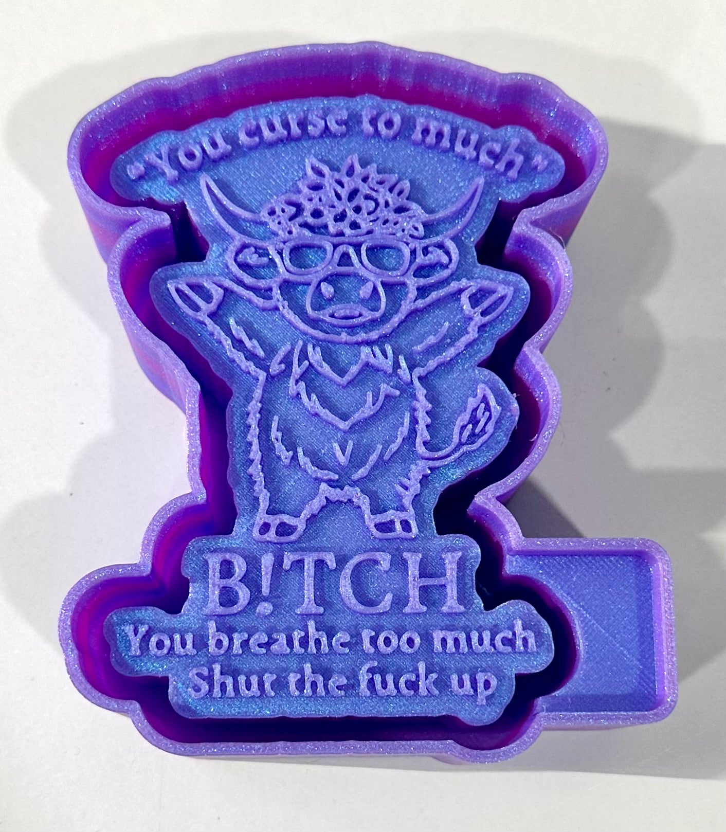 You Curse To Much Silicone Mold
