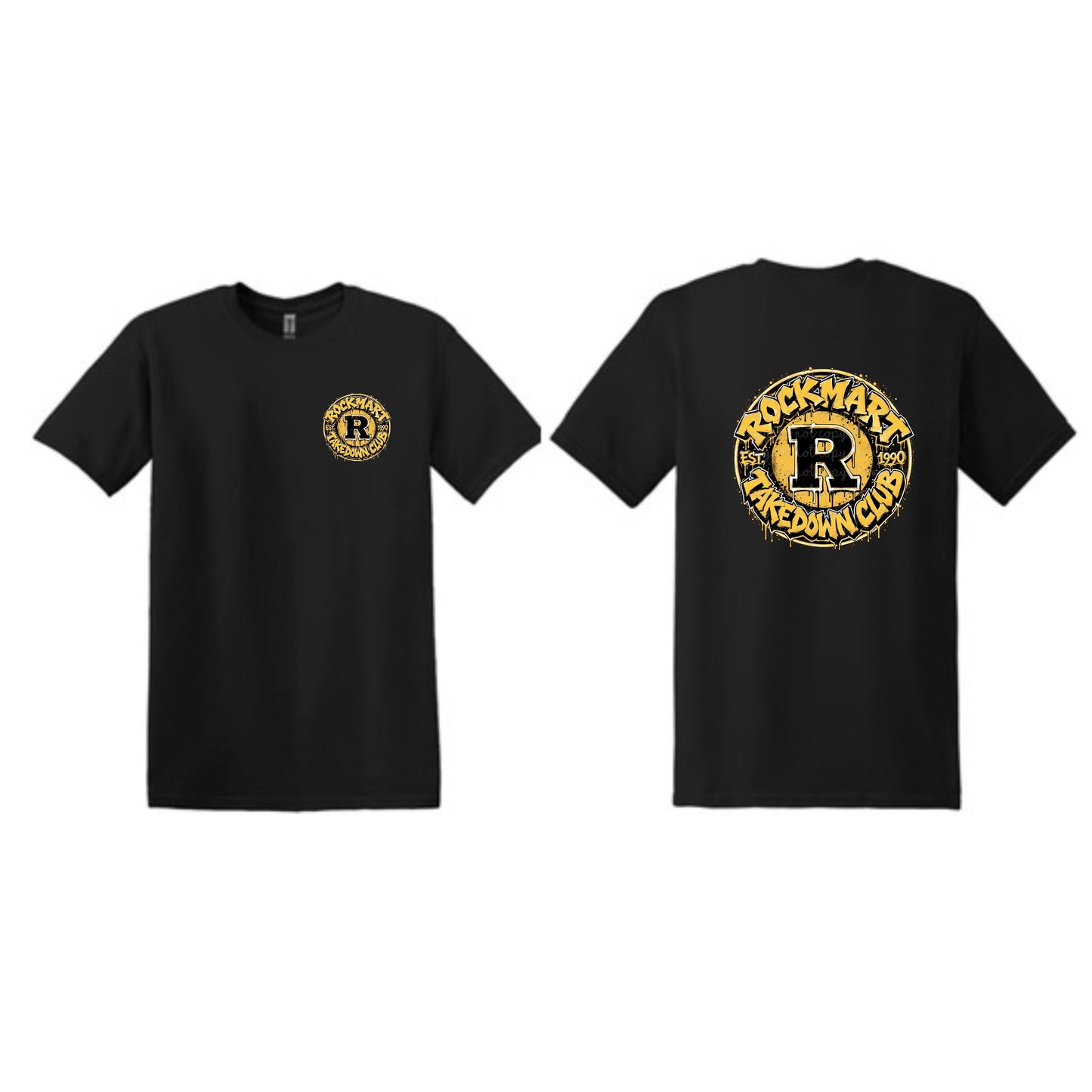 Rockmart Takedown Club T-Shirt Front Pocket/Back