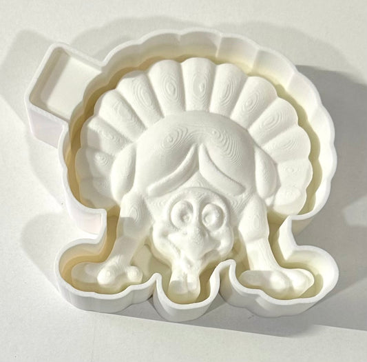 3D Turkey Butt Silicone Mold