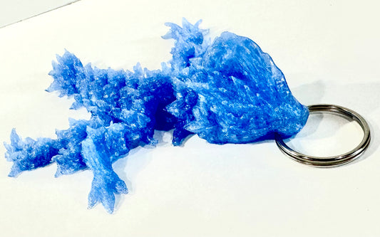 Articulated Jellyfish Dragon Keychain