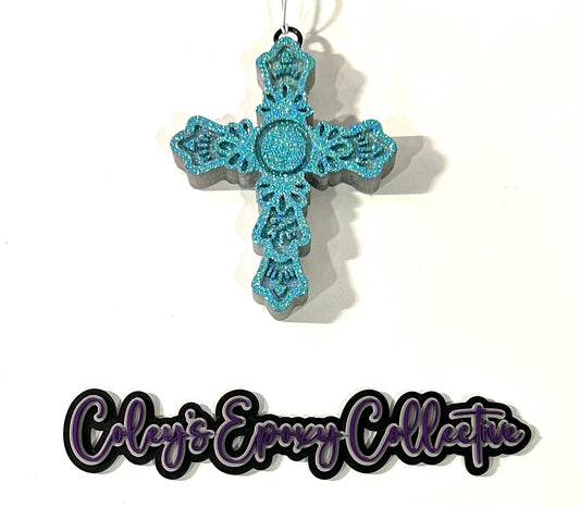 Teal Cross RTS Freshie