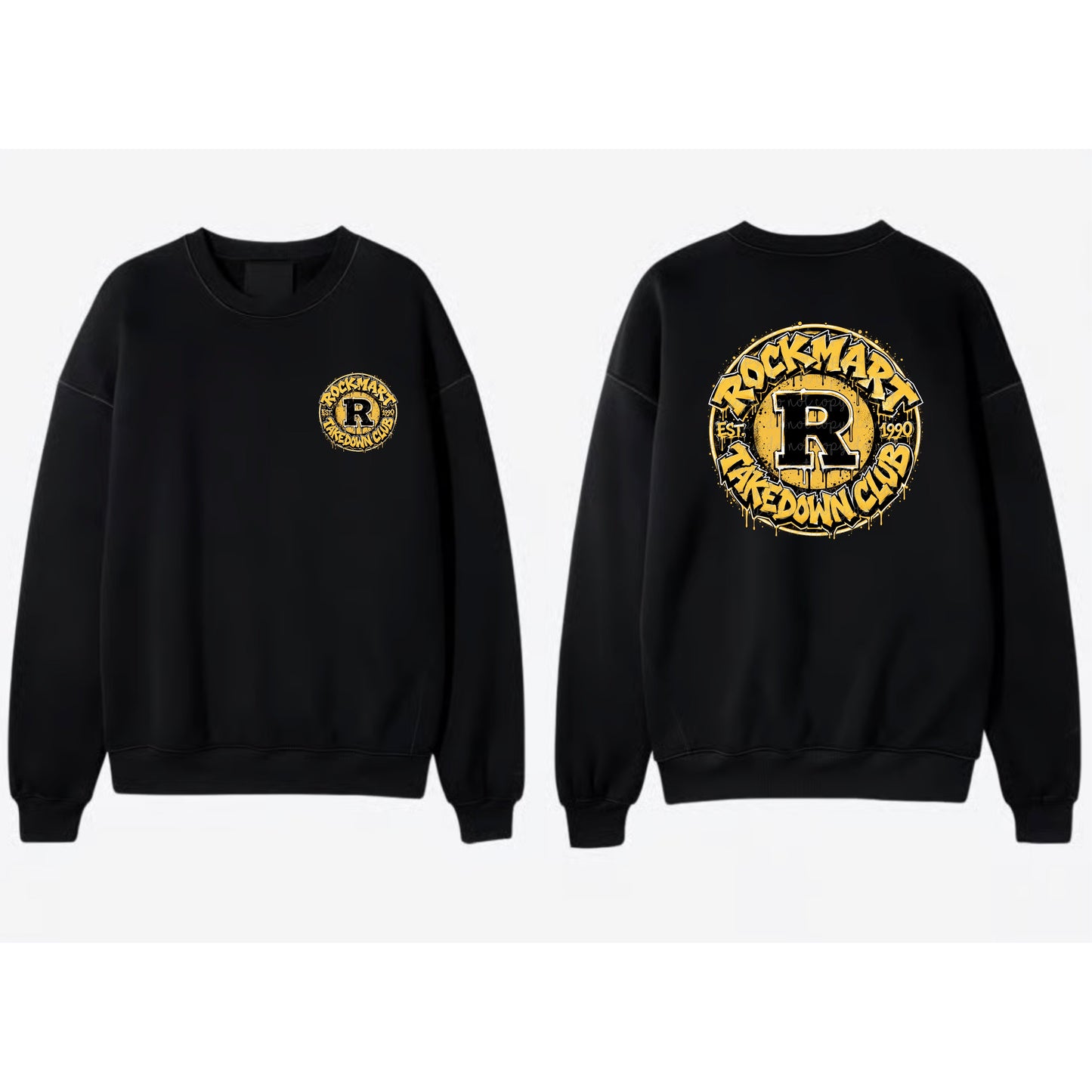 Rockmart Takedown Club Crewneck Front Pocket/Back