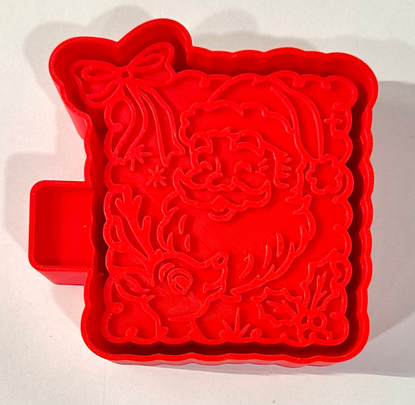 Santa Reindeer Postage Silicone Mold