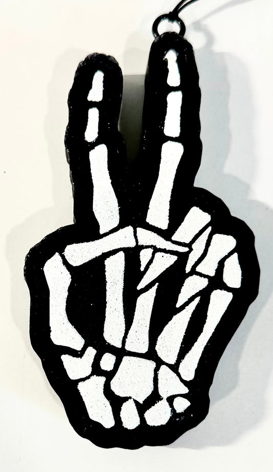 Skellie Peace Sign Freshie RTS