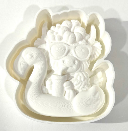 3D Flamingo Float Freshie Custom