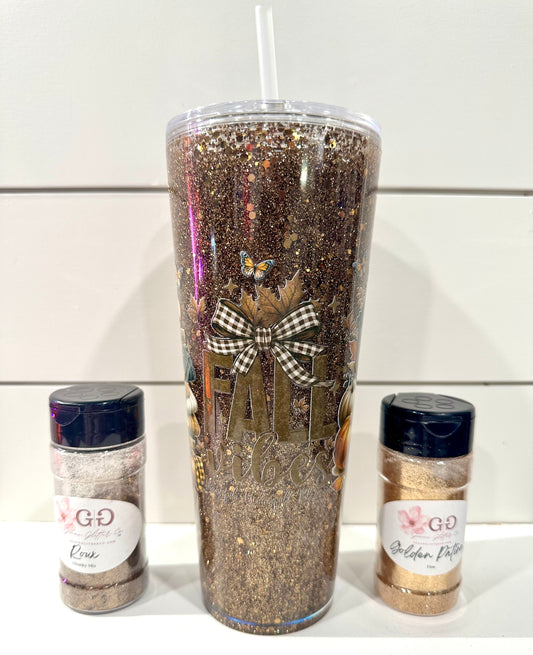 Fall Vibes 24oz Acrylic Snowglobe