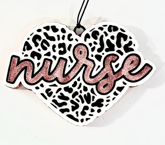 Nurse Leopard Heart Freshie RTS