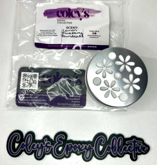 Lemon Blueberry Poundcake RTS Freshie Tin