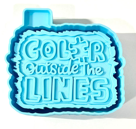 Color Outside The Lines Freshie Custom