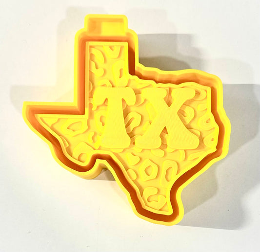 Leopard Texas Silicone Mold
