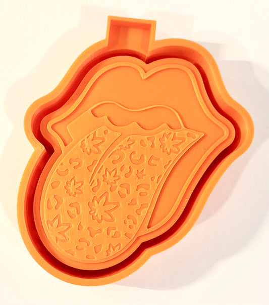 Leaf Tongue Silicone Mold