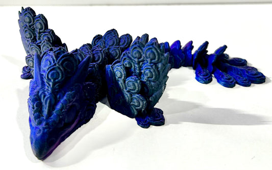 Medium Articulated Peacock Dragon