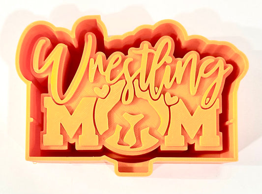 Wrestling Mom Silicone Mold