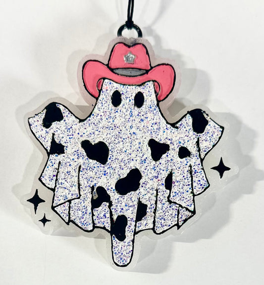 Cow Print Ghostie Freshie RTS