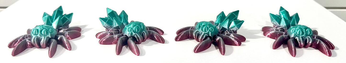 Articulated Mini Crystal Spider