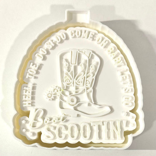 Boot Scootin’ Silicone Mold