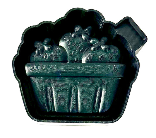 3D Strawberries Silicone Mold