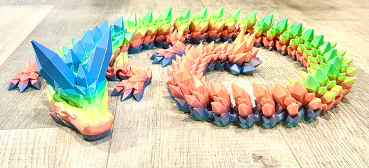 XXL Articulated Crystal Dragon