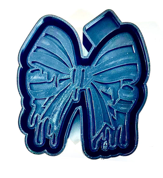 Drippy Stripped Bow Silicone Mold