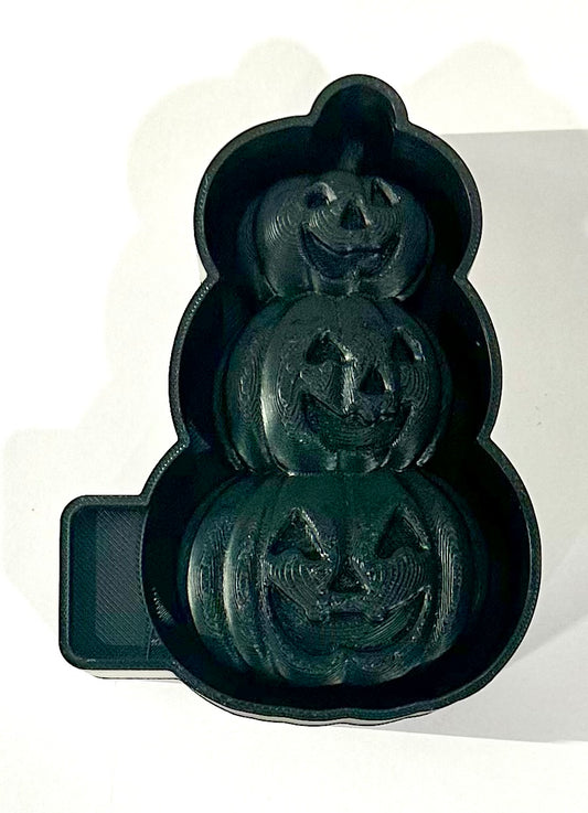 3D Pumpkin Stack Silicone Mold