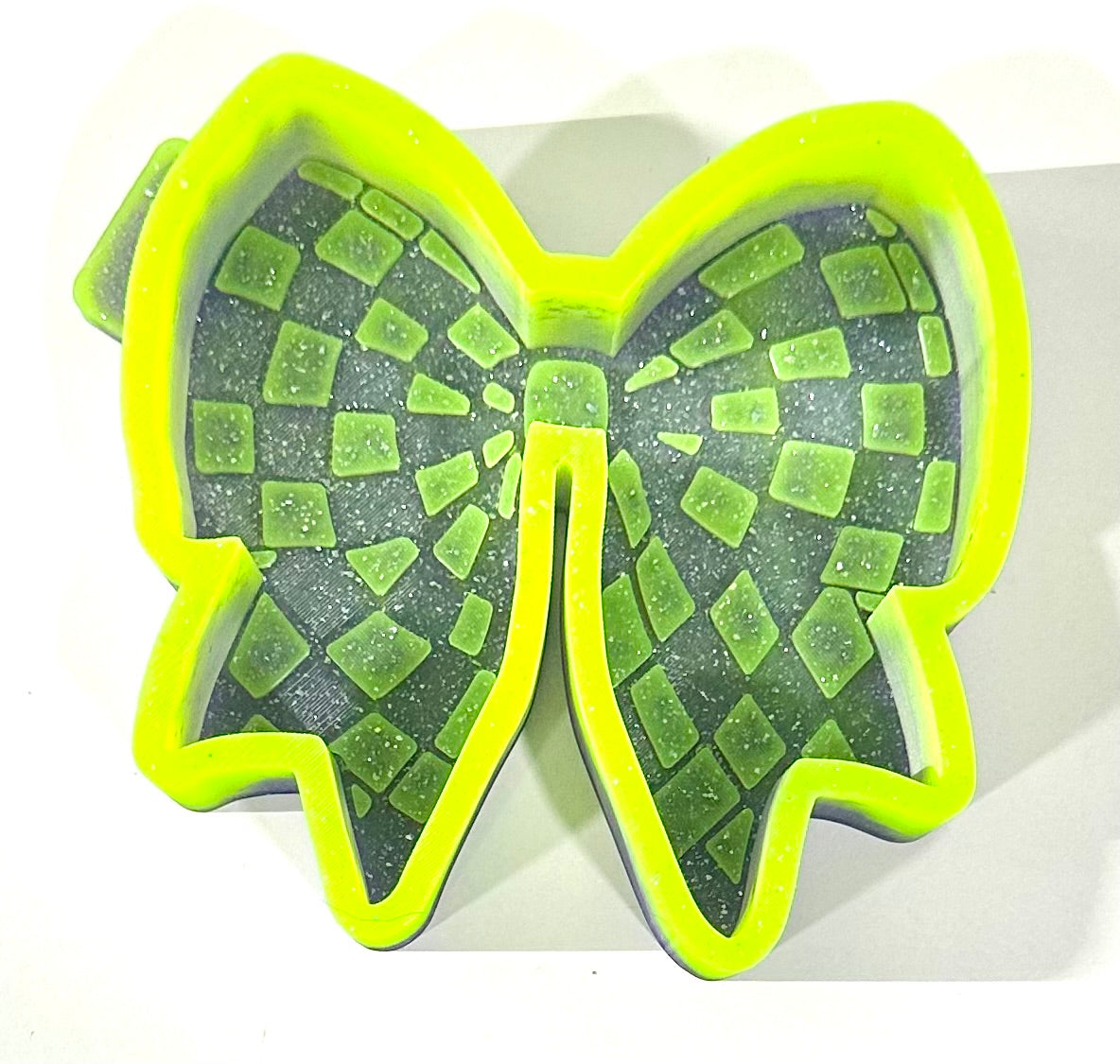 Checker Bow Silicone Mold