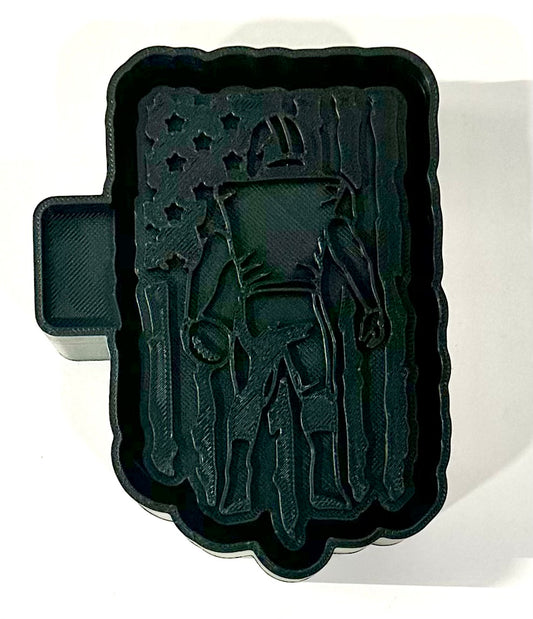 Football Flag Silicone Mold