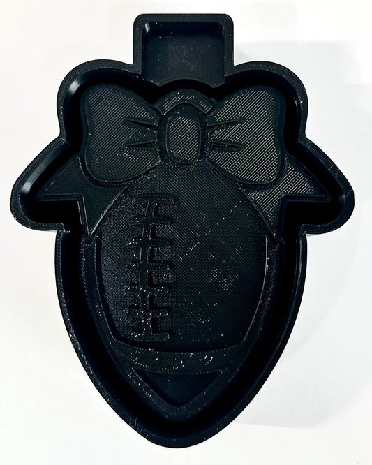 Football Bow Silicone Mold
